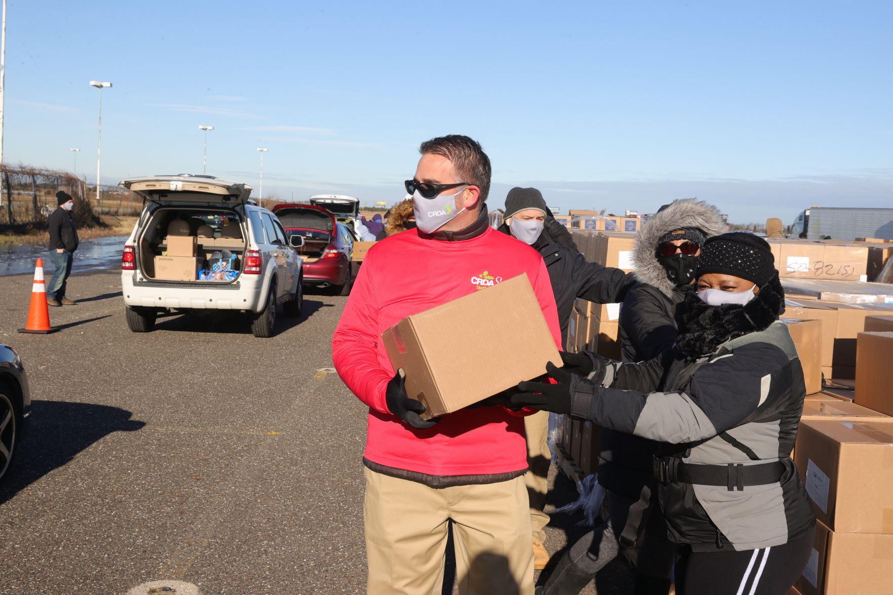 Atlantic City Holiday food distribution